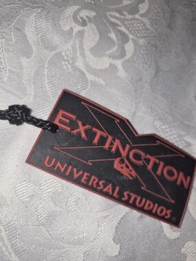 Universal Extinction Black Vintage Theme Park Ephemera